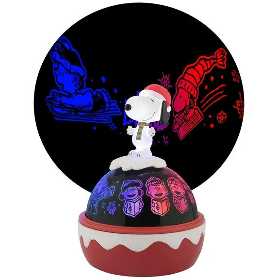 Christmas Lightshow Projector Light Shadow Lights Snoopy Peanuts 6.574 in x 6.57 in x 8.77 in 0.9... | Walmart (US)