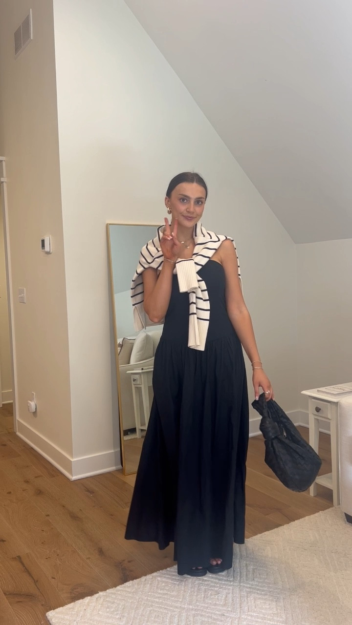 Day 2 🖤 Loving this summer to fall transition outfit! 

#LTKSeasonal #LTKstyletip #LTKshoecrush