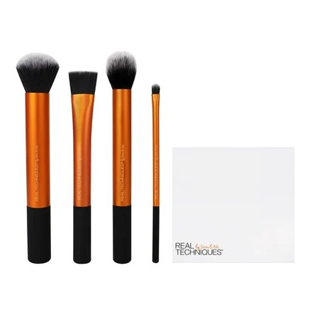 Real Techniques Flawless Base Makeup Brush Set, 5 Pcs | Walmart (US)
