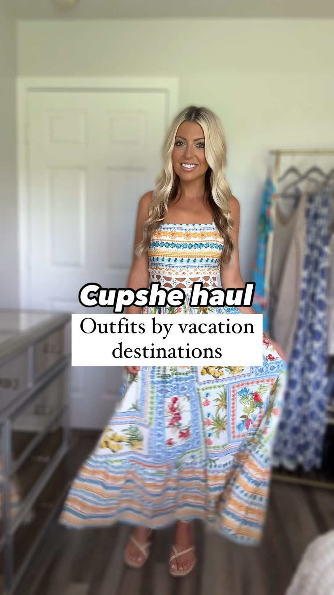 @Cupshe haul! Outfits by travel destination! Obsessed with these looks, seriously my favorite haul ever! All of these looks would be perfect for any Summer Vacation! For reference I’m 5’5”, 120lbs and I got everything in my true size small. 
Discount Codes: Real15 can enjoy 15% off sitewide on orders $65+ 
              Super20 can enjoy 20% off sitewide on orders $109+ 

#cupshe #swimwear #swimsuit #summerdress #outfitideas #coverup #summerdresses #vacationoutfit #vacationdress #beachstyle #vacationoutfits #beachdress #cruiseoutfits #summerfashion #summeroutfit #summerstyle #vacationoutfitinspo #cupshecrew #tropicalvacation #beachvacation #resortwear #resortstyle #vacationoutfitideas #vacayvibes #summervibe #swimsuitcoverup #ltkswim #ltkunder50 