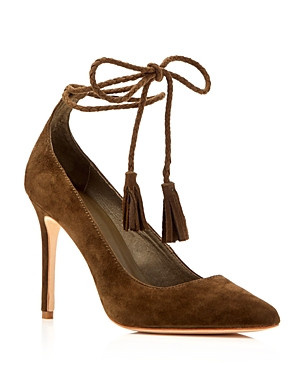 Joie Angelynn Ankle Tie Pointed Toe Pumps | Bloomingdale's (US)