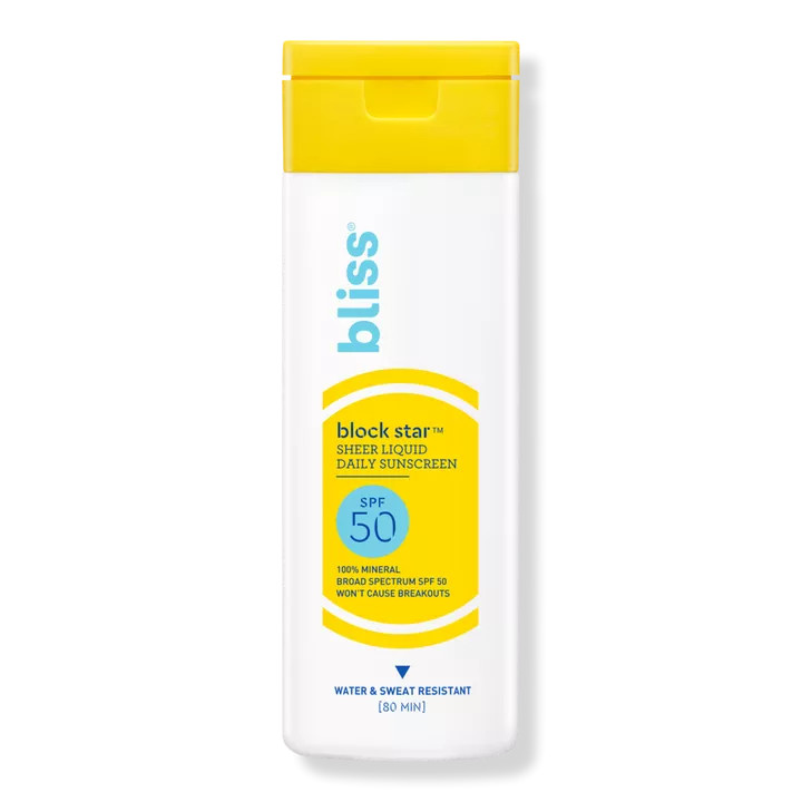 Block Star Sheer Liquid Daily Sunscreen SPF 50 | Ulta