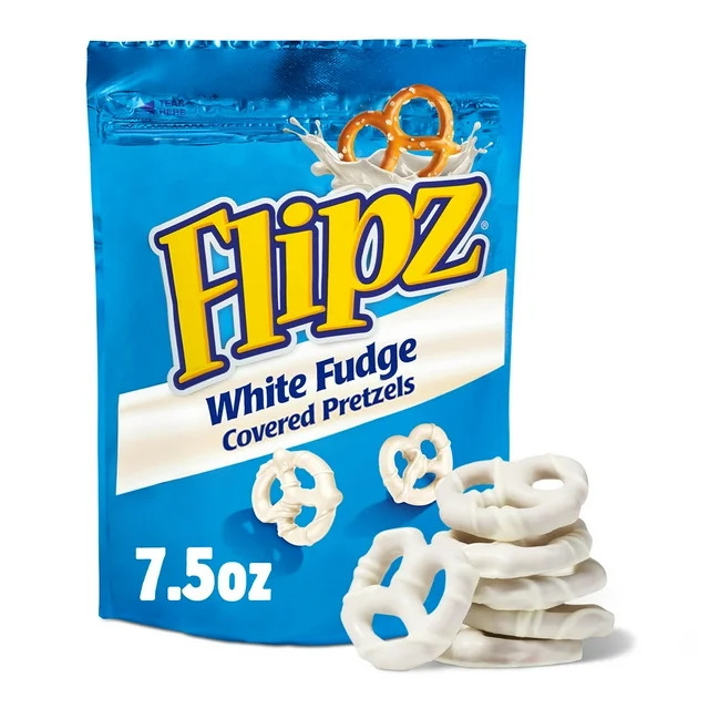 Flipz White Fudge Covered Pretzels, 7.5 oz | Walmart (US)