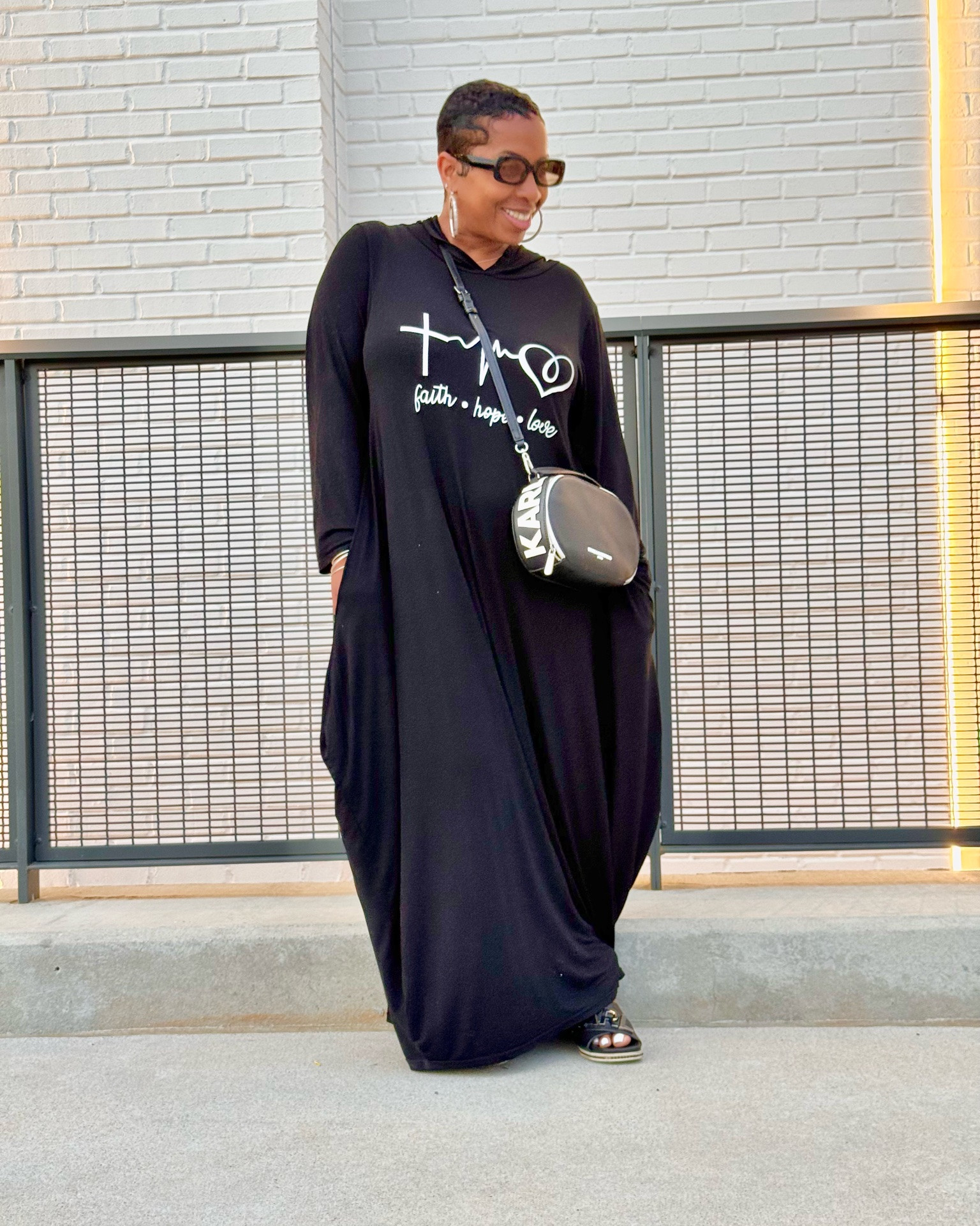 Faith over everything ✨ The kind of comfort dress you never want to take off 🖤

#LTKootd #LTKOver40 #LTKU