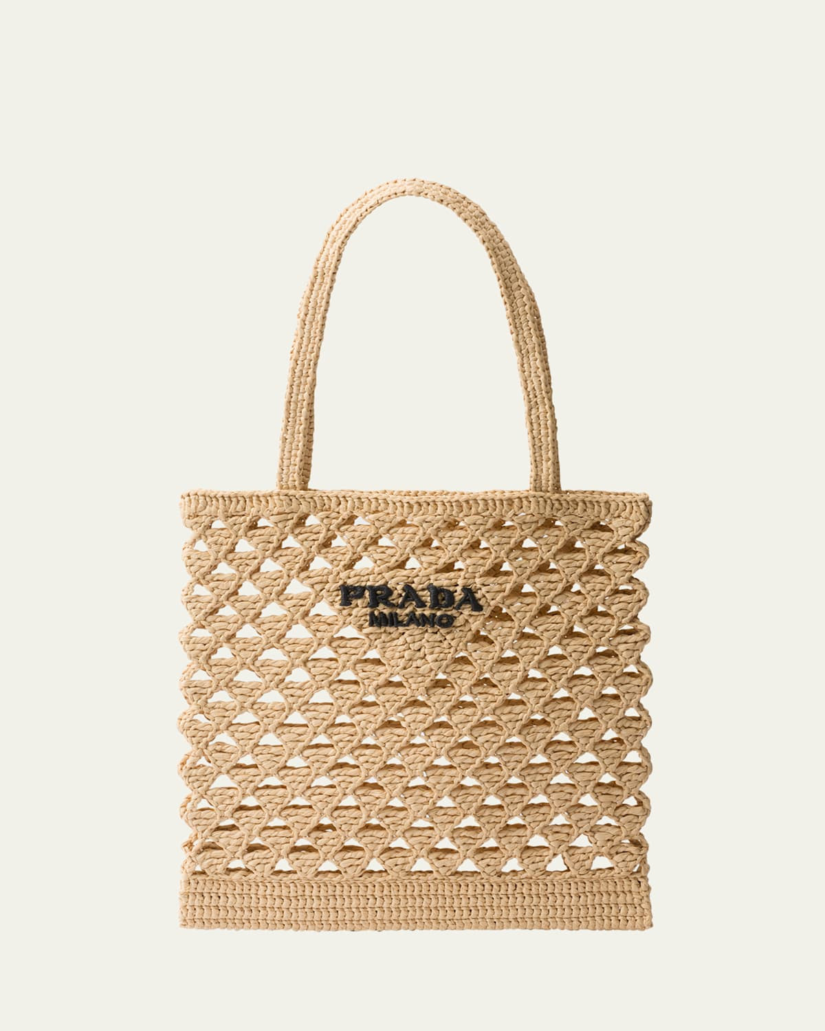 Logo Crochet Tote Bag | Bergdorf Goodman