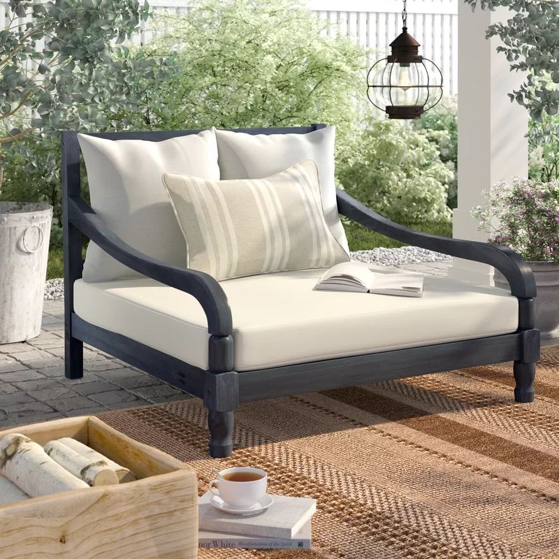 Wiest Patio Daybed with Cushions | Wayfair North America