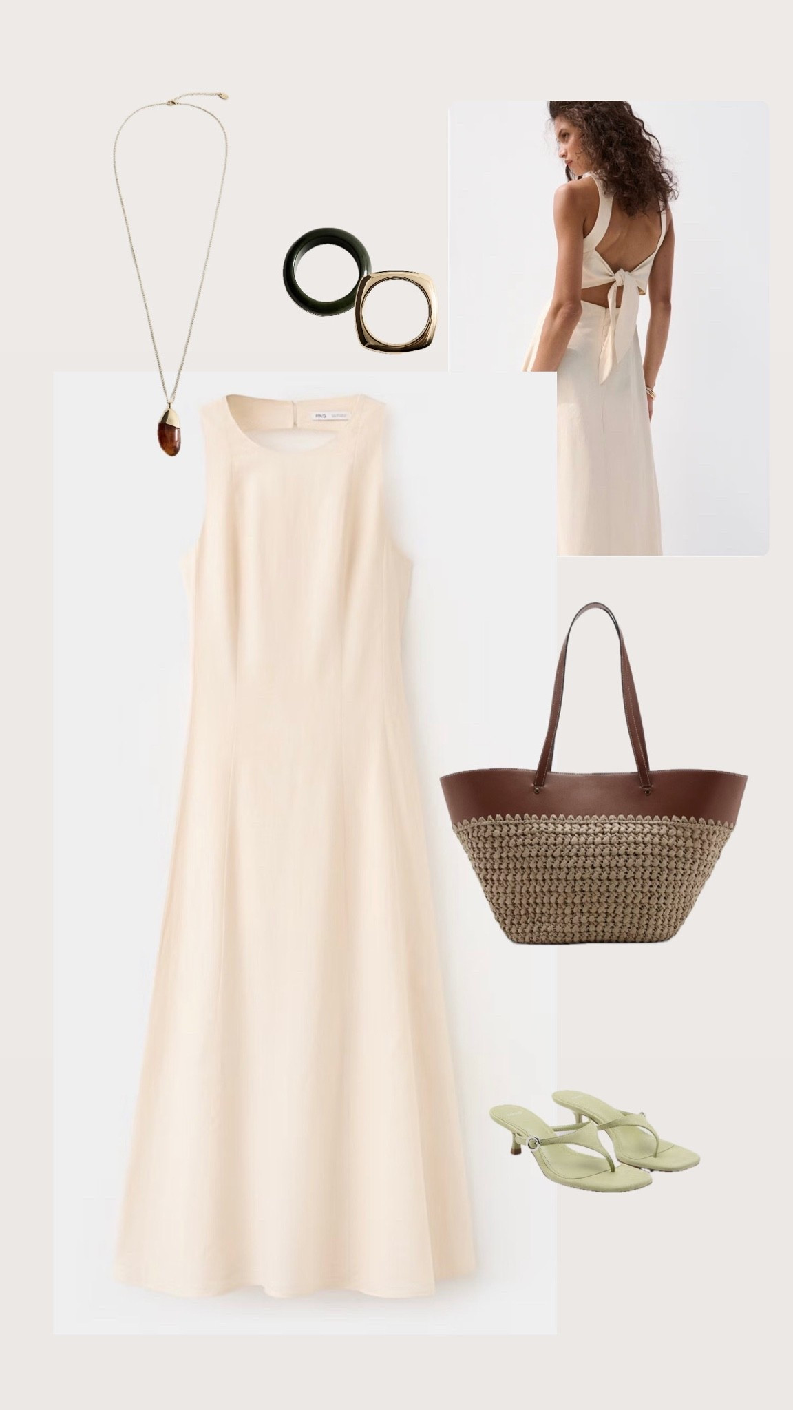 Mango .
Full vacation outfit.

#LTKstyletip #LTKtravel #LTKdresses