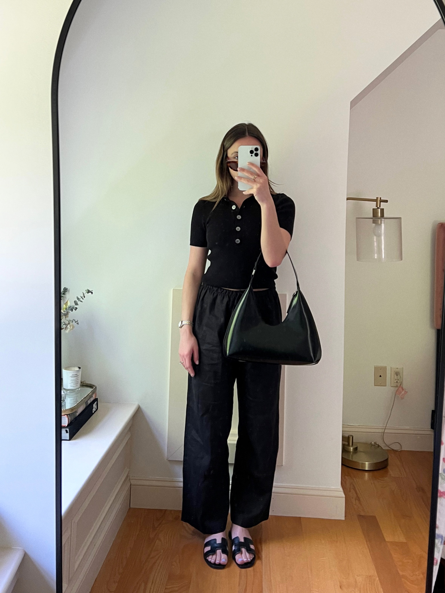 Summer outfit. Linen pants. Shoes are Hermes! 

#LTKSeasonal #LTKstyletip #LTKunder100