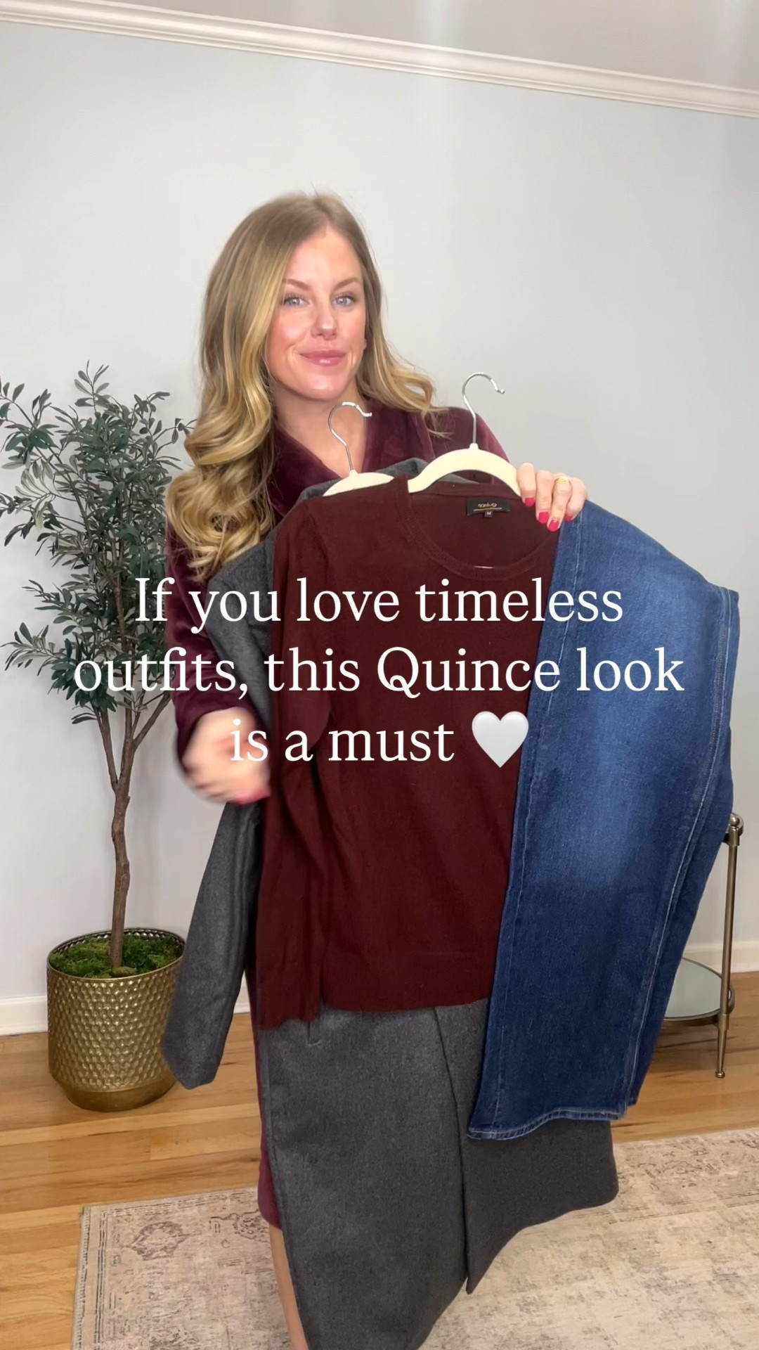 Timeless classic look! Size medium, and a sweater and the coat size 27 waist length 30 in the jeans. 5‘5“ and 130 pounds for size reference.

#LTKootd #LTKSeasonal #LTKFindsUnder100