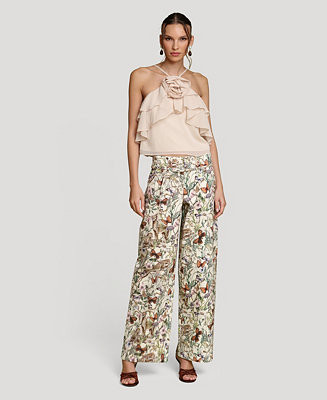 Women's Mid-Rise Belted Jeans | Macy's