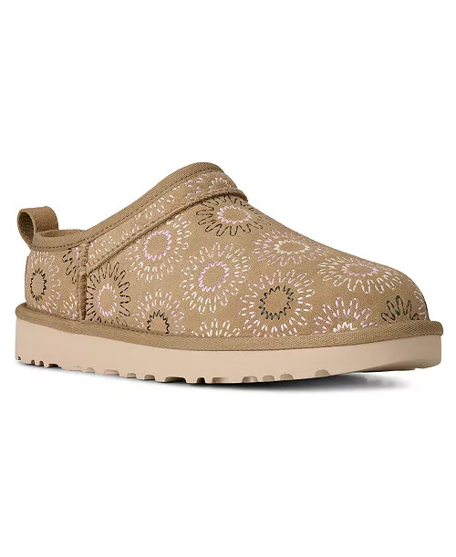Women's Classic Micro Sun Stitch Slip-On Slippers | Macy's