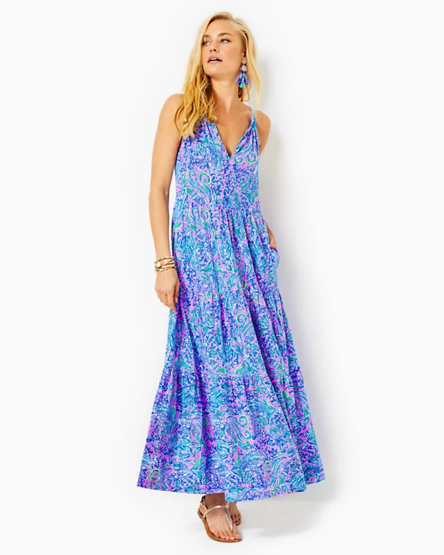 Maribella Halter Maxi Dress | Lilly Pulitzer