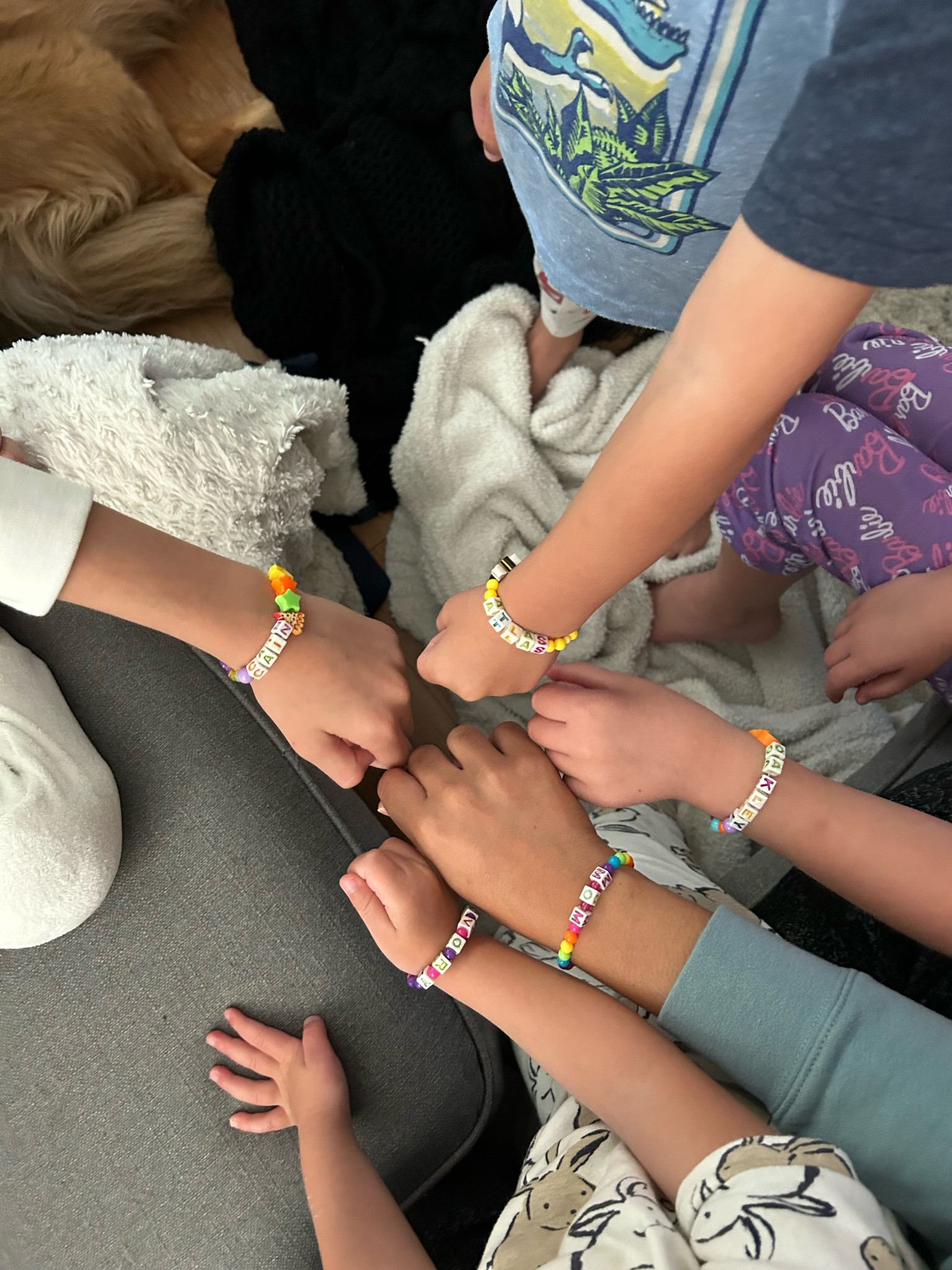 Summer friendship bracelets 
