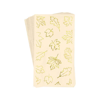 Thanksgiving 20ct Leaf Guest Towels - Spritz™ | Target
