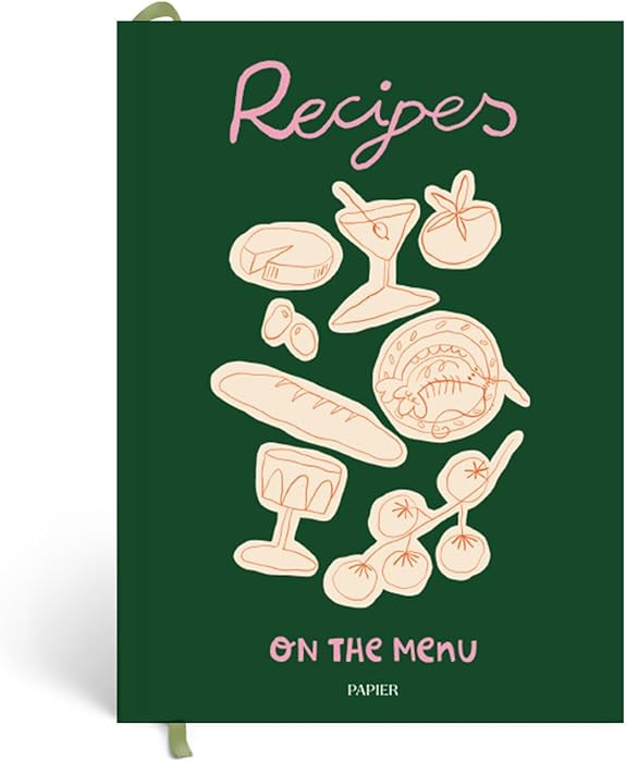 Papier Al Fresco Recipe Journal - Hardback | Blank Space To Plan Breakfast, Lunch, Dinner, Desser... | Amazon (US)
