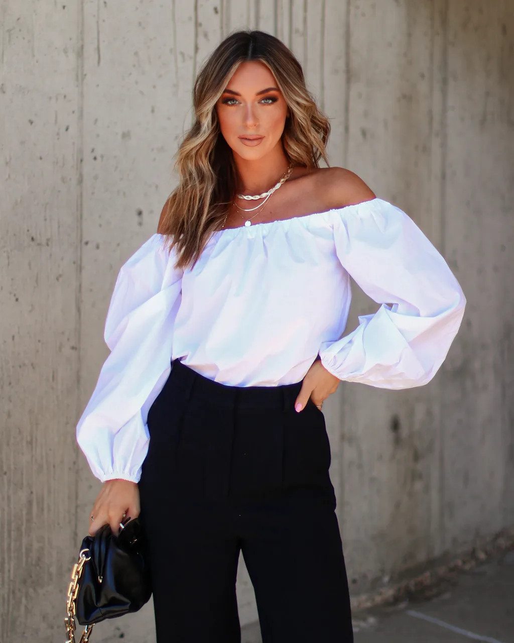 Danah Cotton Off The Shoulder Top | VICI