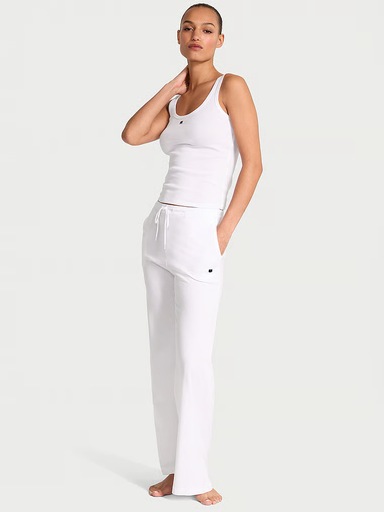100% Cotton Tank Long Pajama Set | Victoria's Secret (US / CA )