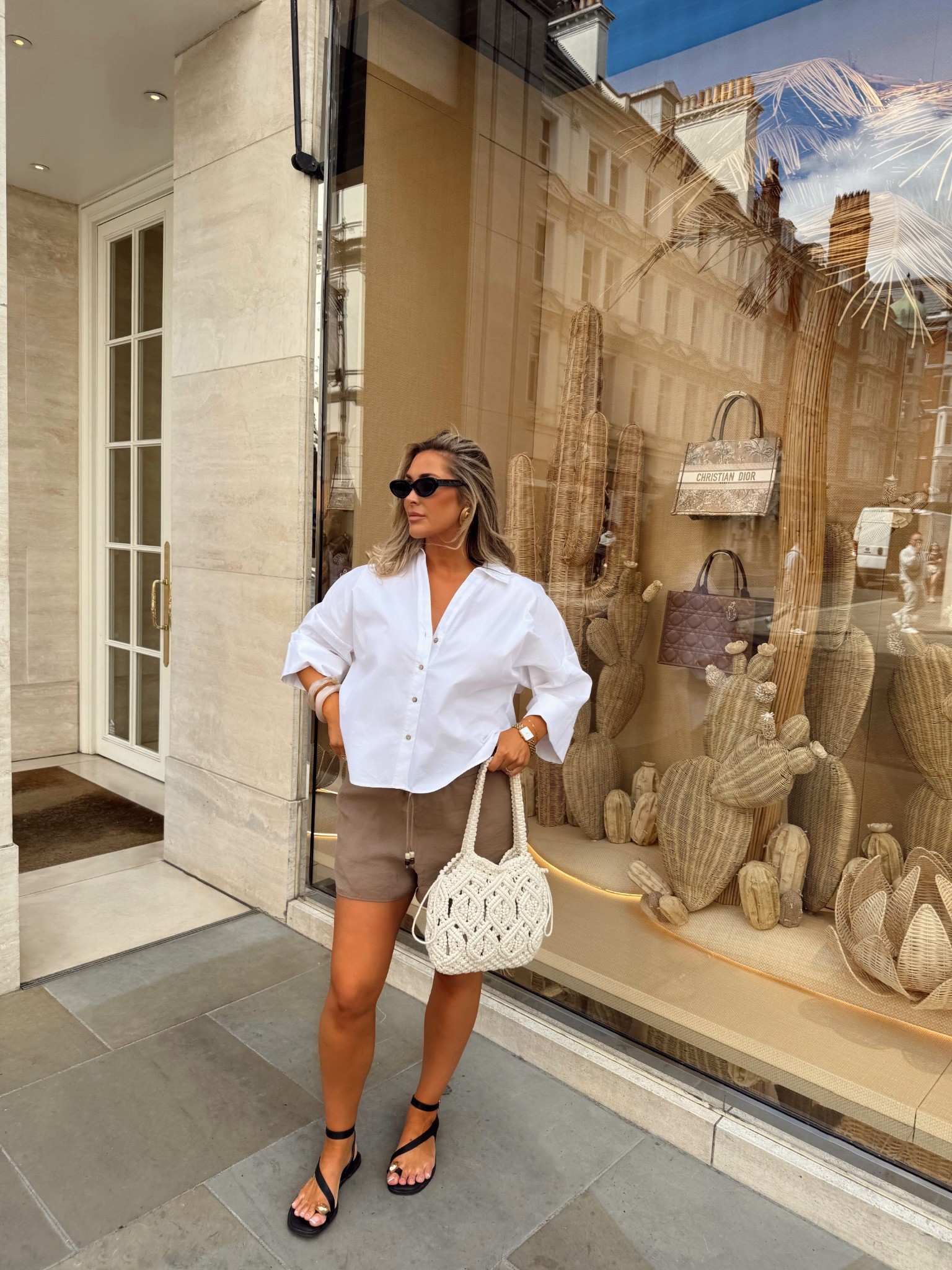 Summer, Bermuda shorts, poplin shirt, boxy shirt, white shirt, maternity outfit, pregnancy outfit, crochet bag, holiday outfit, late summer, Zara, H&M, asos

#LTKsummer #LTKmidsize #LTKmaternity