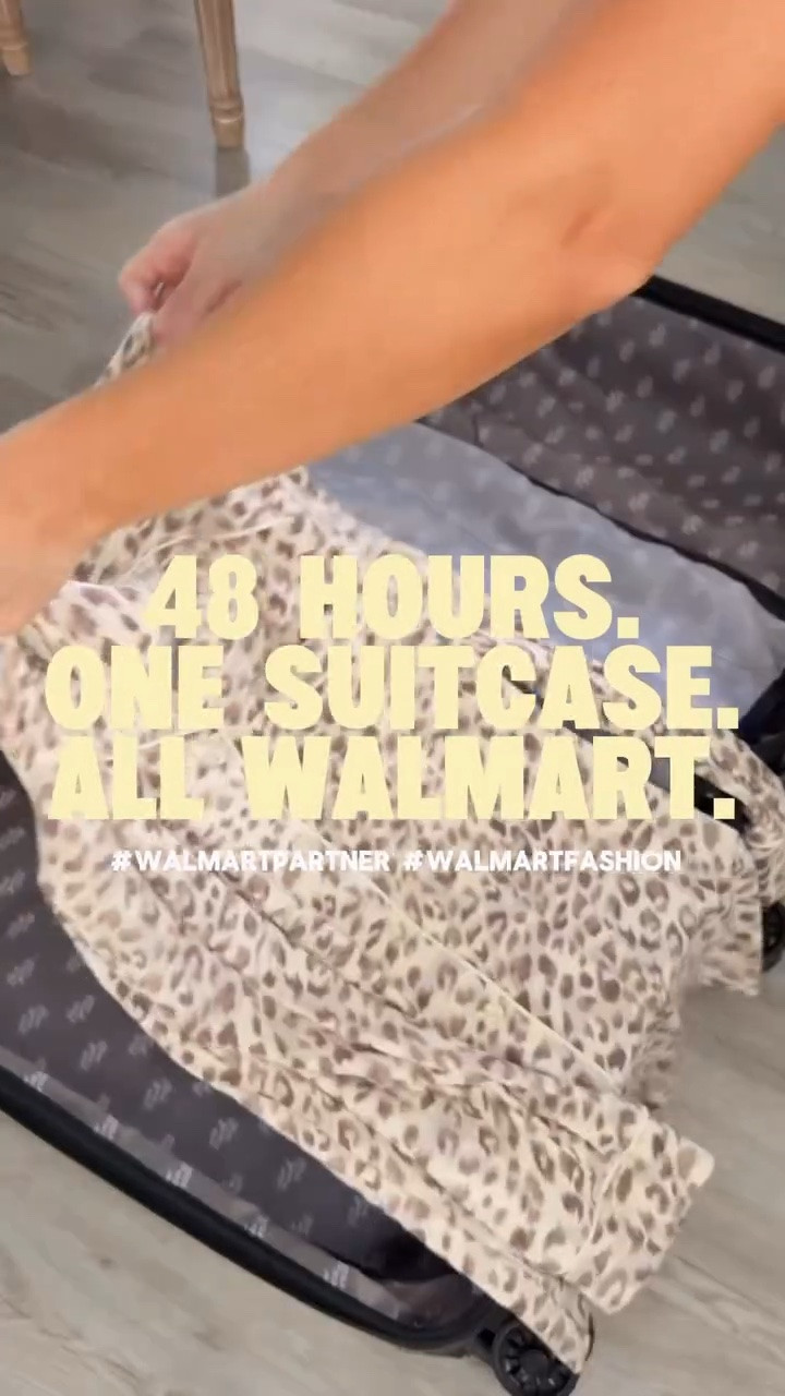 #walmartpartner 48 hours, one suitcase, ALL Walmart 🛒✈️ Pack with me for a weekend getaway!

Walmart has been dropping SUCH amazing fashion lately, there’s genuinely something for everyone and every occasion. These are the pieces I’d pack for the perfect quick trip!

Which piece would you pack first? 👀

✨ Follow @styledinasnap_ for more affordable Walmart finds dropping daily!

#walmartfashion @walmart #walmart #walmartstyle

#LTKSeasonal #LTKOver40 #LTKTravel