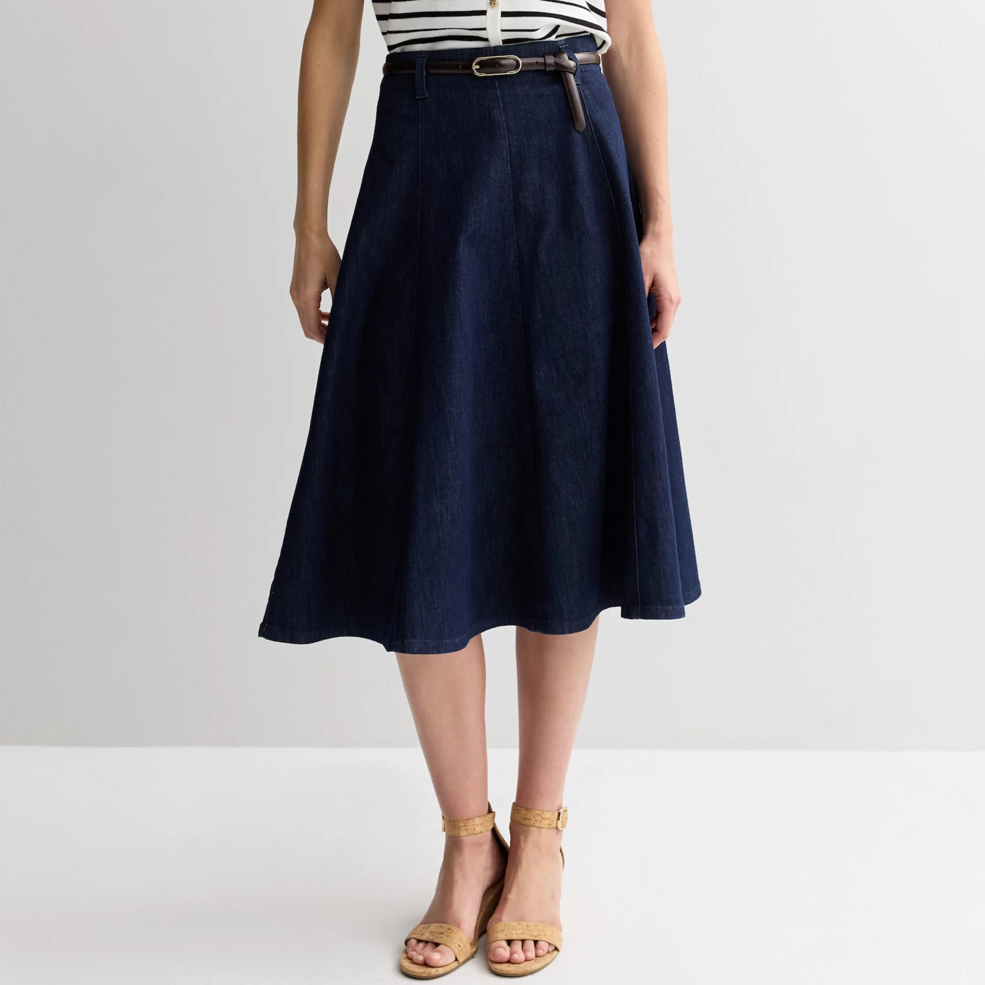 Women’s Nine West Denim Midi Skirt | Kohl's