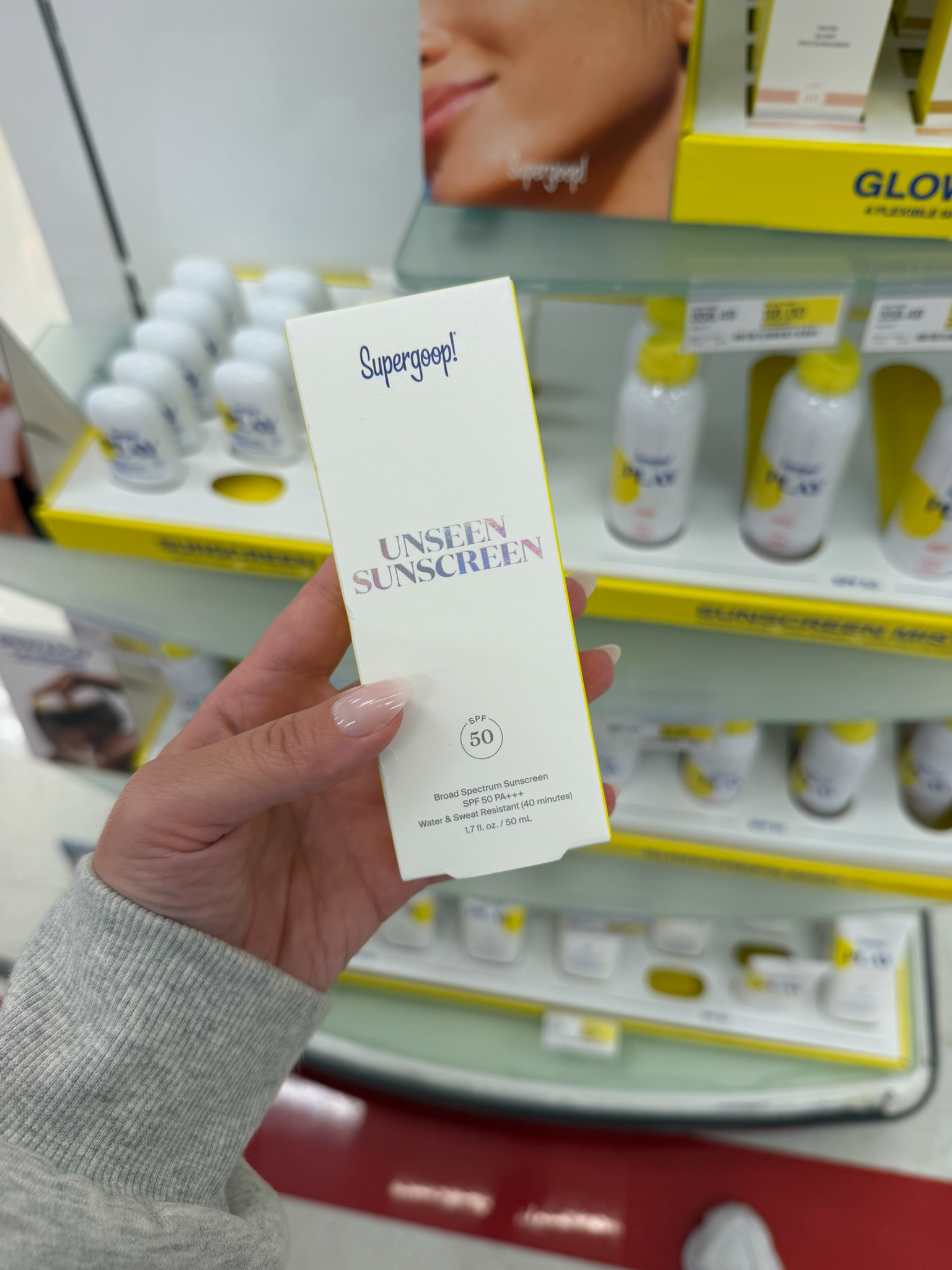 I love Supergoop Unseen Sunscreen because I hate the feeling of sunscreen on my face, and this one doesn't feel like traditional sunscreen at all. If you've been wanting to try it, now's a great time to grab it while the sunscreen sale is running at Target ✨

wedding guest dress summer, summer outfits, summer dresses, country concert outfits, date night outfits, plus size fashion, business casual workwear, vacation outfits beach, work outfits, travel outfits, target finds, target deal, target circle week, target circle, supergoop, unseen sunscreen 

 #LTKselfcare #LTKSwim #LTKBeauty