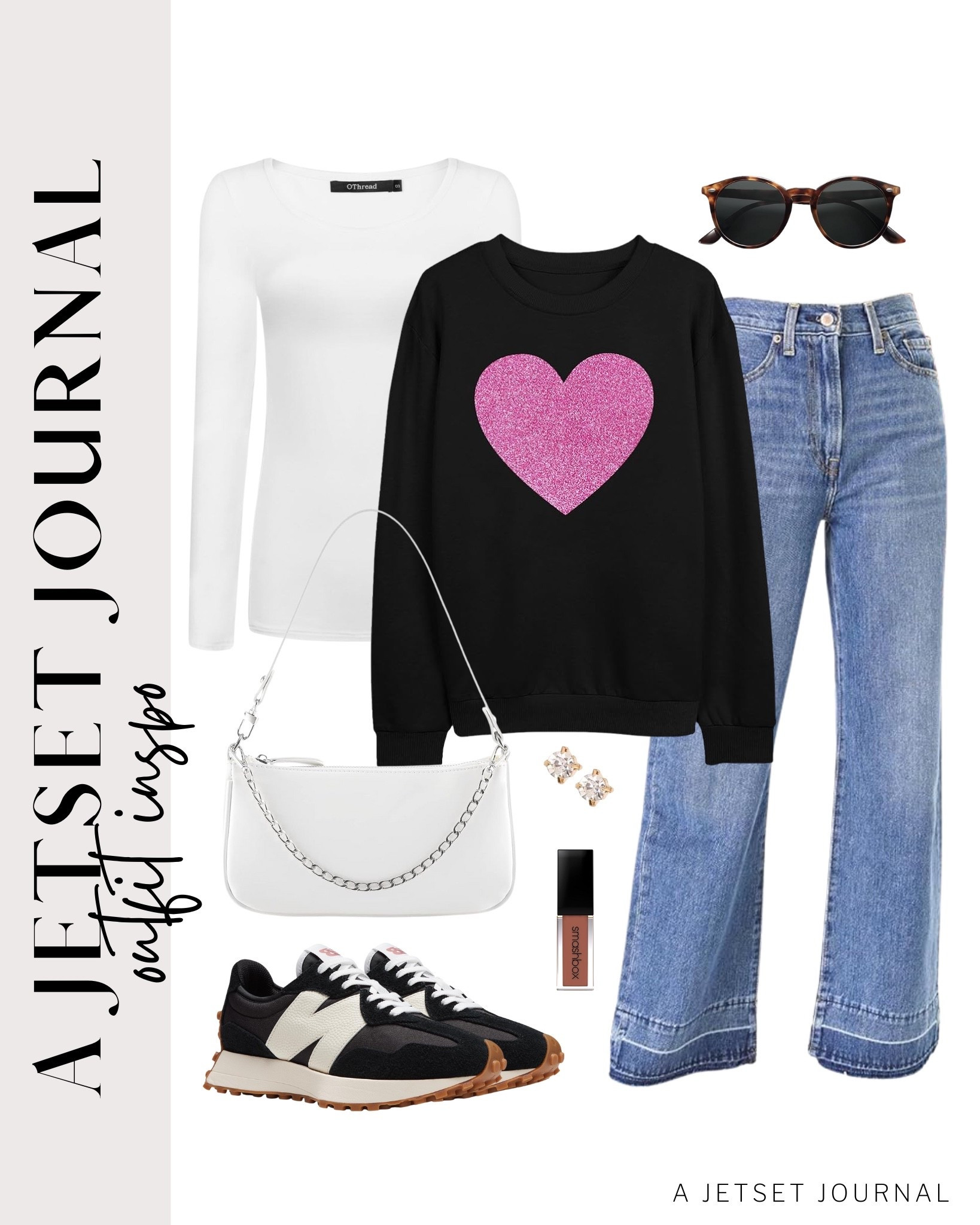 A fun new look you’re going to love for Valentine’s Day. Perfect for a casual day out.
valentine sweater, vday outfit, straight leg jeans, smashbox, airport outfit, winter fashion, comfy outfit, winter style, everyday look, running errand outfit idea, makeup favorite, beauty must have, affordable style, amazon fashion

#LTKU #LTKBeauty #LTKSeasonal