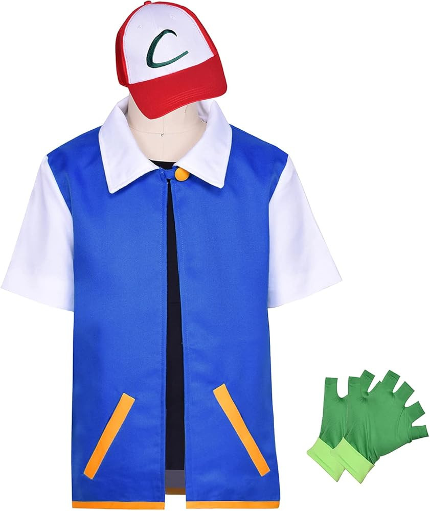 Adult Kids Costume Hoodie Halloween Cosplay Jacket Shirt Gloves Hat Sets for Trainer | Amazon (US)
