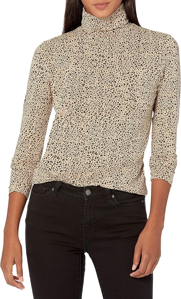 Amazon Essentials Women's Classic-Fit Long-Sleeve Turtleneck Top | Amazon (US)