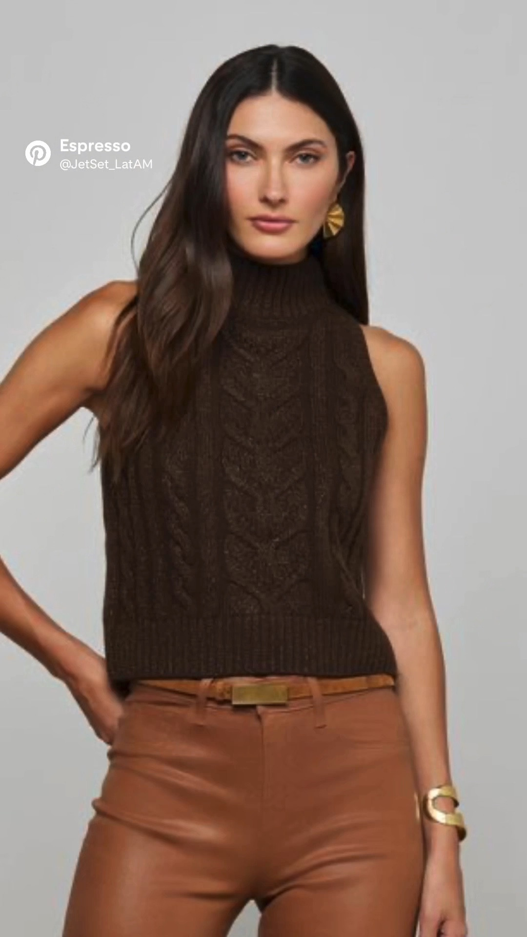The Bellini Cable-Knit Turtleneck brings depth and sophistication to your espresso wardrobe. With its sculpted neckline, textured knit, and warm chocolate hue, it pairs beautifully with leather, tailored trousers, or layered winter looks. A timeless essential for elevated neutrals and quiet-luxury styling.


#LTKHoliday #LTKGiftGuide #LTKBeauty
