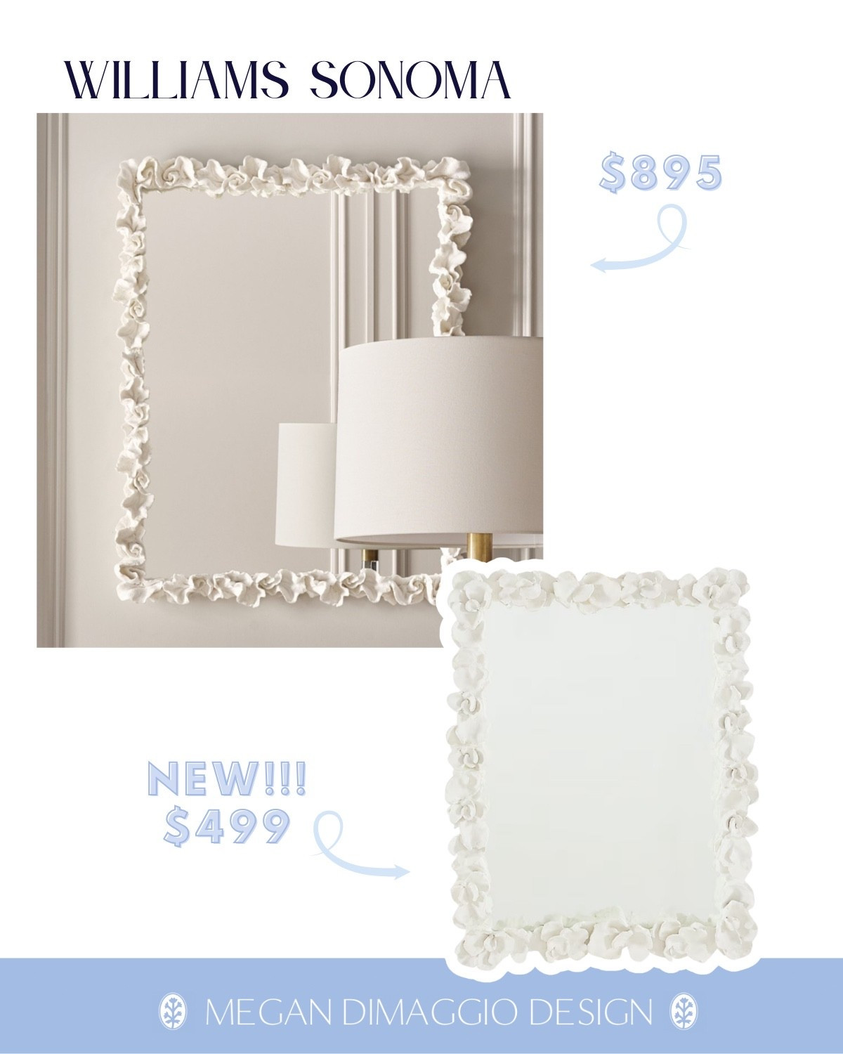 OMG!! I have a feeling this will go so fast!! New Williams Sonoma Aerin coral mirror look for less!! So so gorgeous I’ve always wanted this!! Highly considering for the beach house!! 😍🙌🏻🌊🐚

#LTKHome #LTKSaleAlert