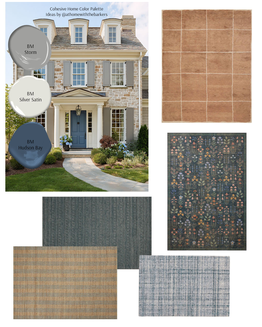 When you consider how your homes colors flow, think of your rugs. Do they work together? This helps make your home flow and look professionally styled. It also helps you move items from room to room if you are like me and love to rearrange.  

 #LTKHome #LTKSaleAlert