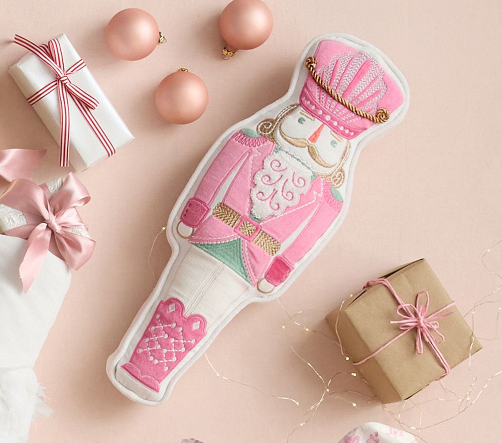LoveShackFancy Nutcracker Pillow | Pottery Barn Kids