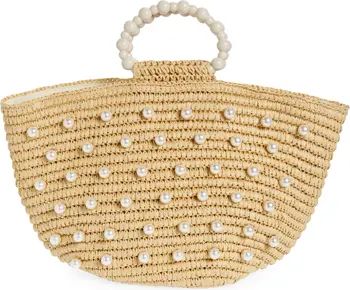 Opal Imitation Pearl Tote | Nordstrom