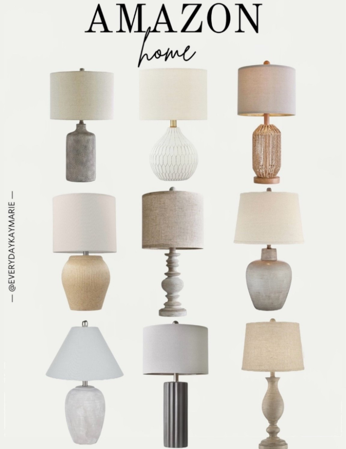 Amazon table lamps💕

Living room, bedroom, lighting, farmhouse, rustic, modern home 

#LTKFindsUnder100

#LTKHome