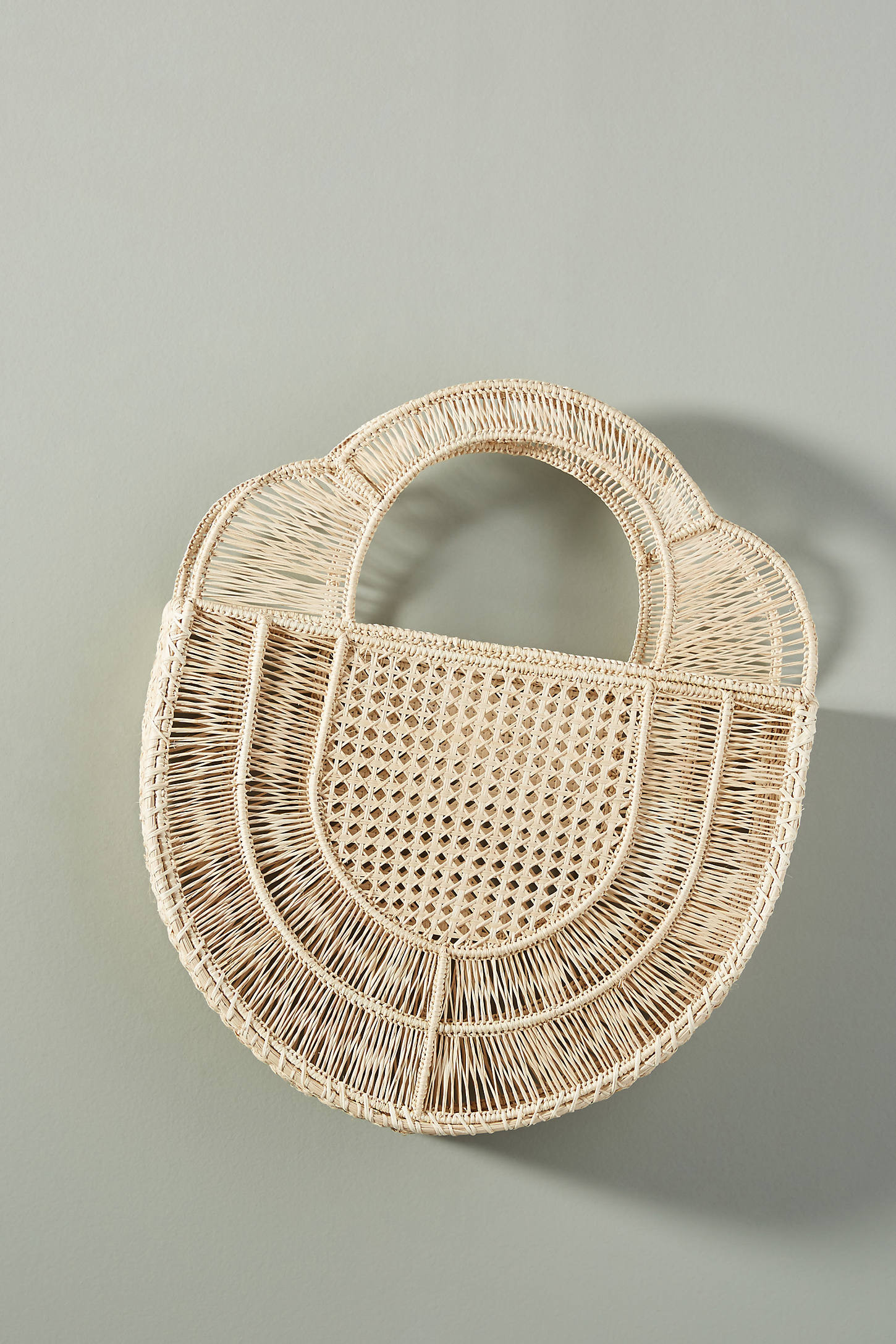 Fernanda Woven Basket Bag | Anthropologie (US)