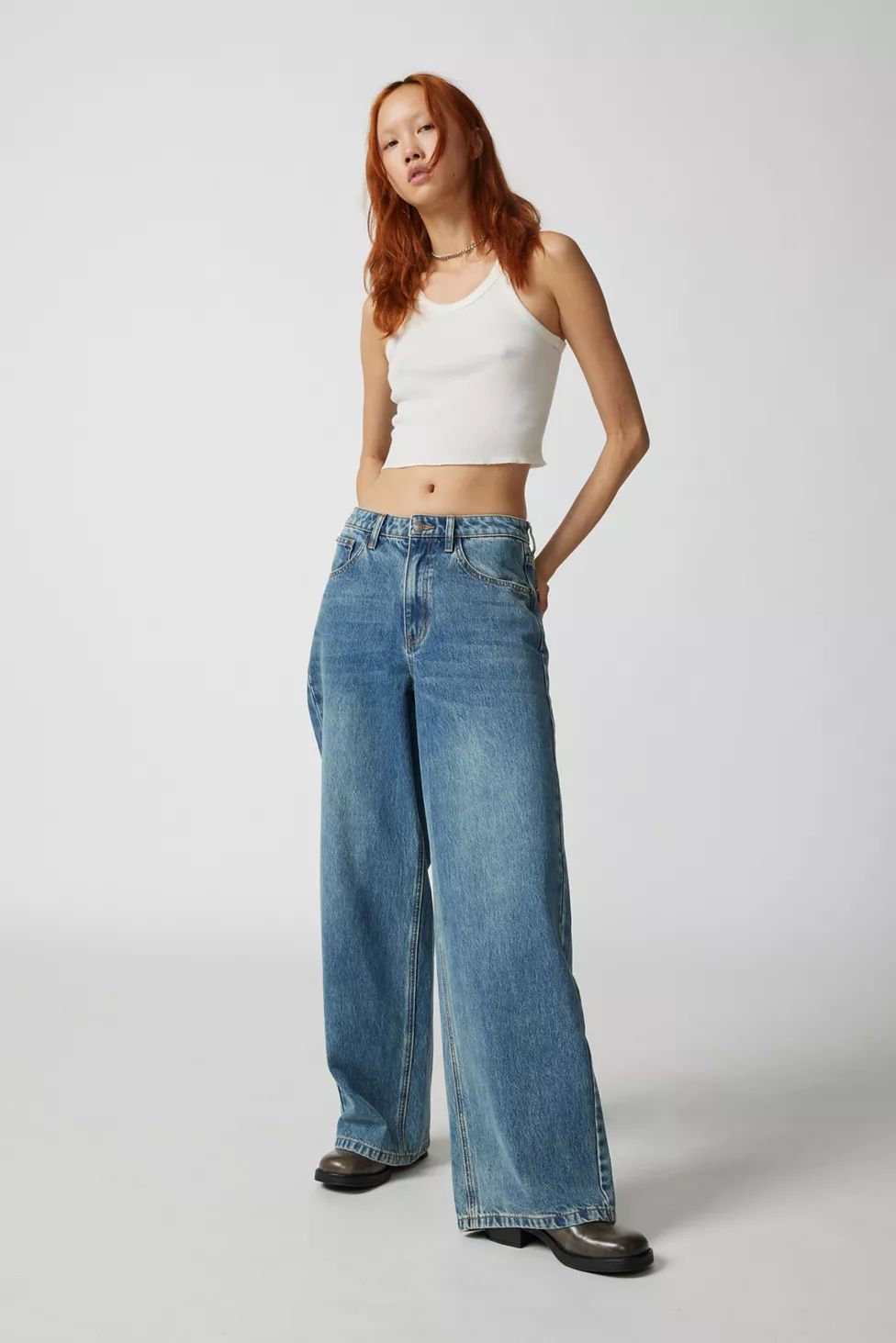 GUESS ORIGINALS Kit Wide-Leg Jean | Urban Outfitters (US and RoW)