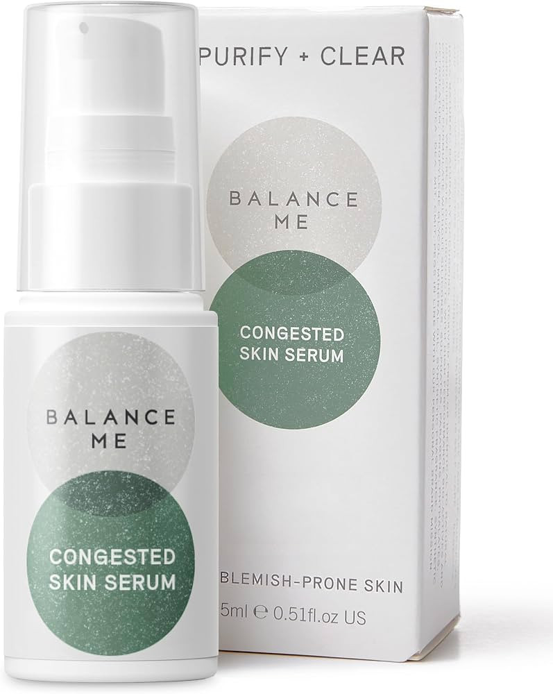 Balance Me Congested Skin Serum, Spot and Acne Treatment, Topical Spot Gel for Blackheads and Irr... | Amazon (UK)