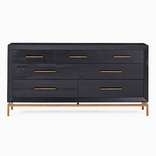 Alexa Burnished 7-Drawer Dresser (70") | West Elm (US)