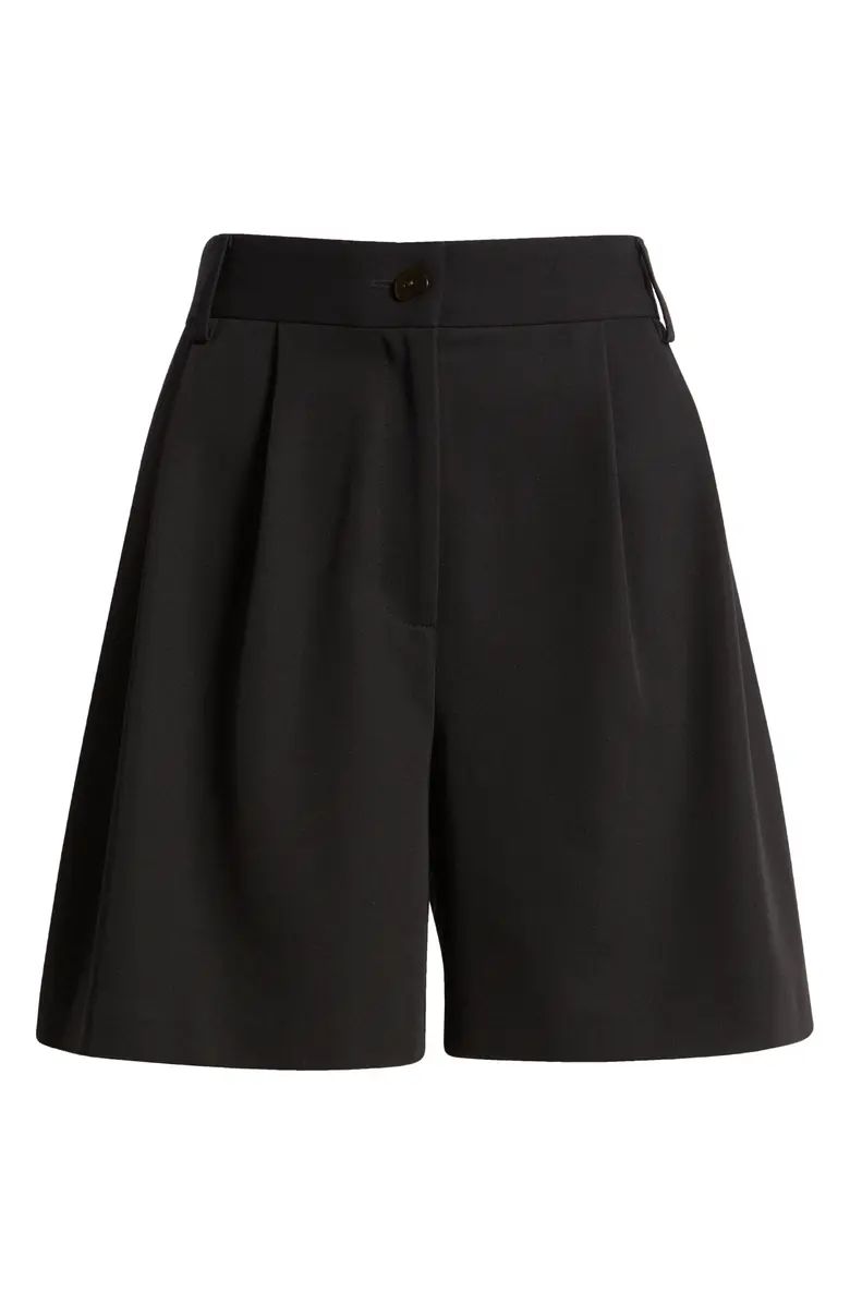 Pleated High Waist Shorts | Nordstrom