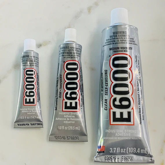 E6000 Industrial Strength Adhesive Glue Small. Medium Large | Etsy | Etsy (US)