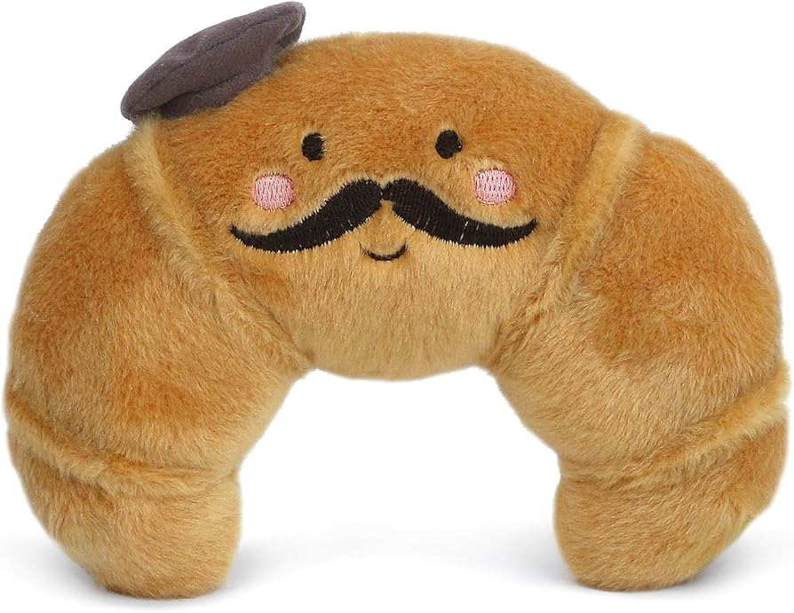 MON AMI 7-Inch Croissant Plush Toy | Cute Croissant Stuffed Toy | Funny Soft Food Plushie for Kid... | Amazon (US)