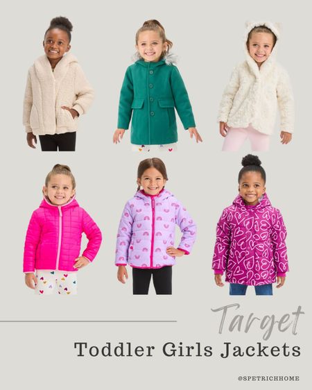 Target has a great selection of jackets for toddler girls this year! With various styles, prints and colors, there is something for everyone! 

#toddlerfashion #catandjack #winterjacket #falloutfits #puffer

#LTKkids #LTKfindsunder50 #LTKfamily
