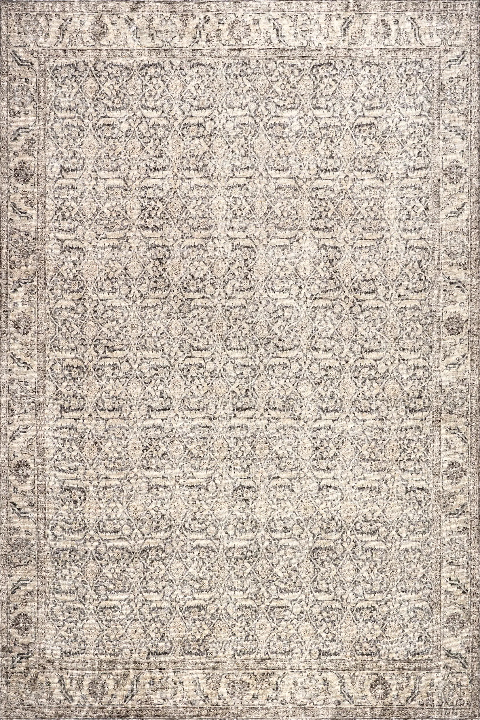 Chatham Antiqued Jute-Blend Rug | Grey | Rugs USA