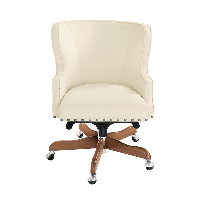 Suzanne Kasler Carson Desk Chair with Pewter Nailheads | Ballard Designs | Ballard Designs, Inc.