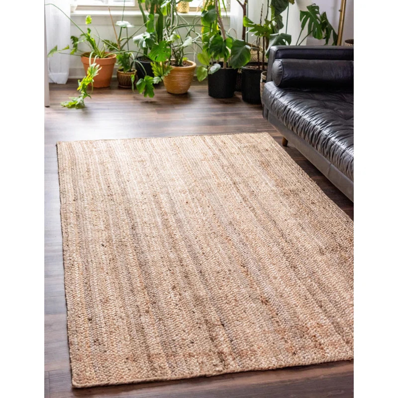 Meador Handmade Braided Jute/Sisal Natural Area Rug | Wayfair North America