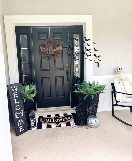 I had lots ask for my front porch decor as well. Here is my current spooky setup 👻

#halloween #halloweendecor #frontporchdecor

#LTKHoliday #LTKSeasonal #LTKhome