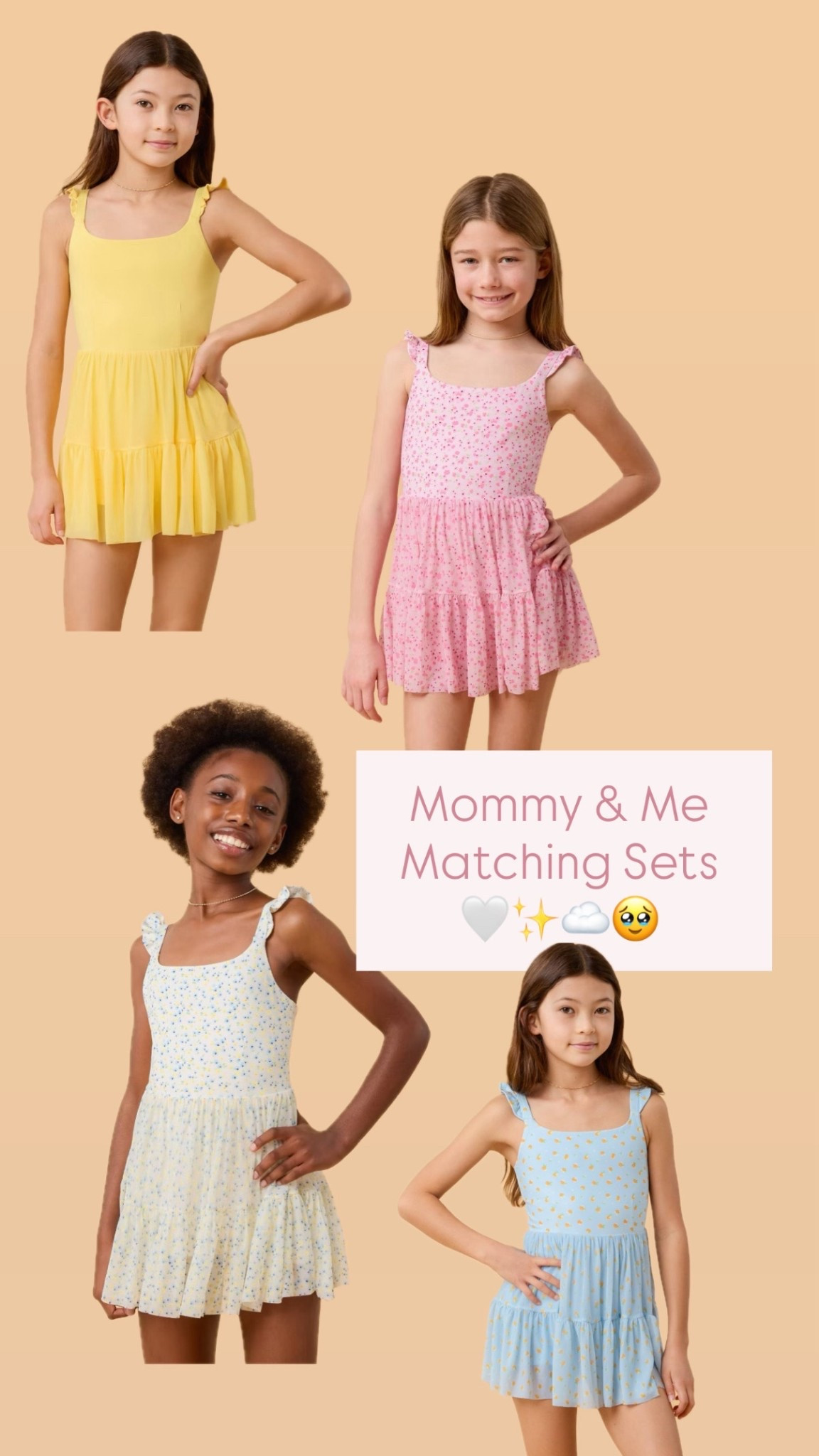 Mommy and me matching sets for girls at Targett

#LTKActive #LTKKids #LTKmomlife