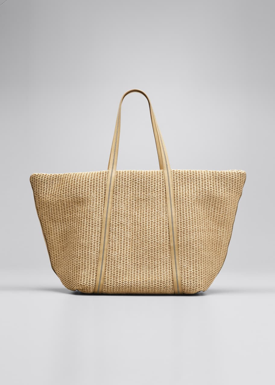 Monili Large Raffia Beach Tote Bag | Bergdorf Goodman