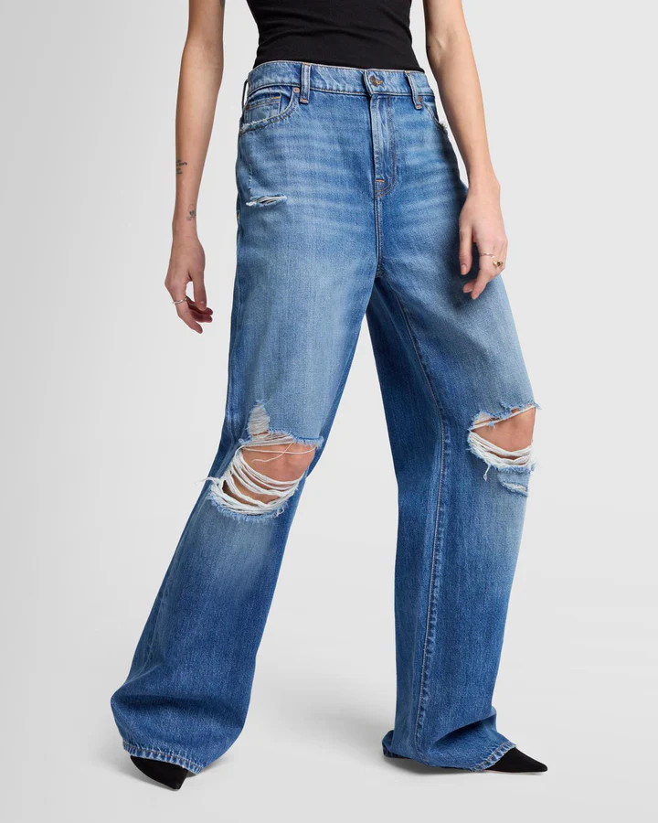 Scout Oversized Straight in Dasher | 7 For All Mankind