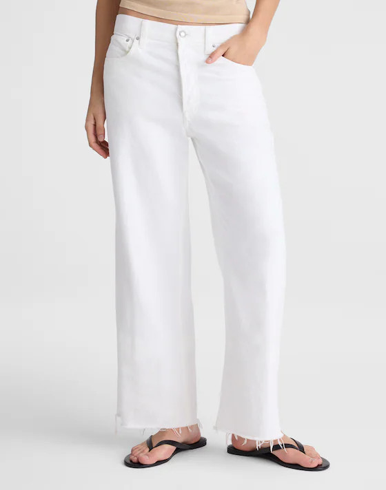 Low-Slung Baggy Crop Jean | Madewell